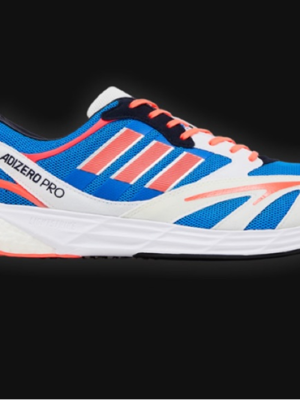 NIB Adidas Adizero Pro V1 DNA 'Blue Rush Turbo'